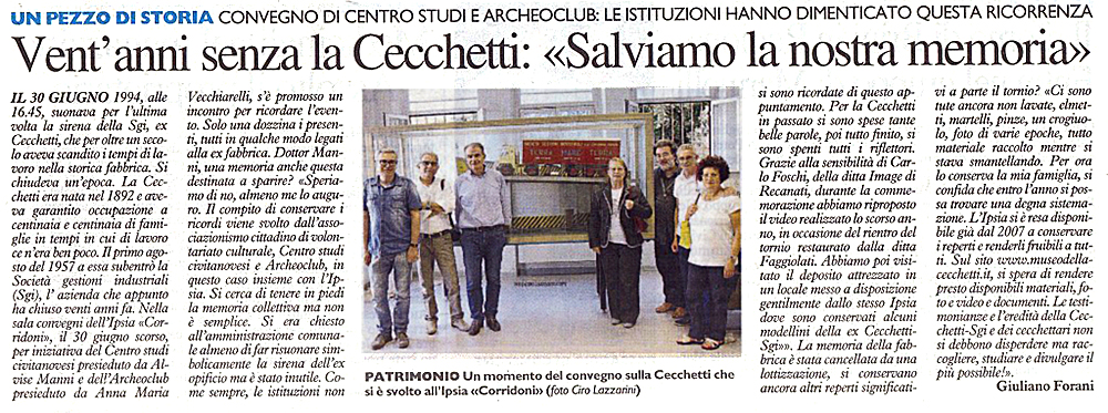 Art. Carlino Cecchetti Ventennale 02 Lug. 14 p. 12